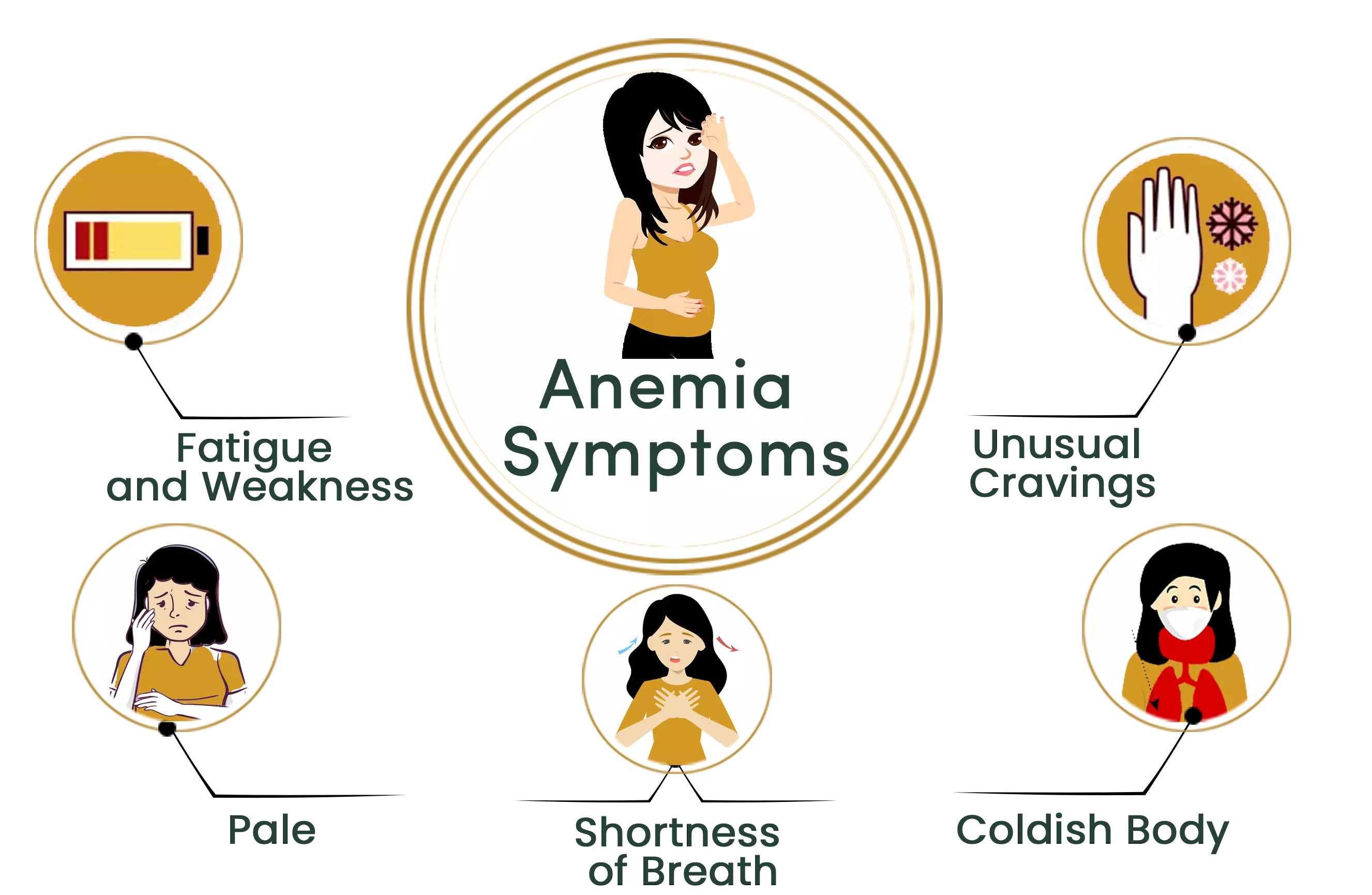 Anemia symptoms